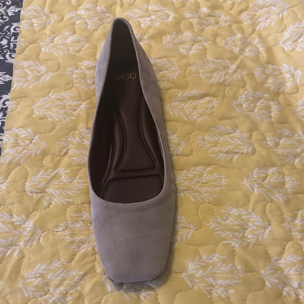 SARTO By Franco Sarto Beige Suede Loafers
